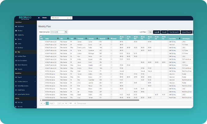 Image of Recruso Software (perm)
